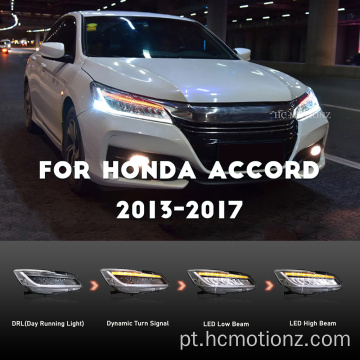 HCMOTIONZ 2013-2017 Lâmpada frontal Honda Accord